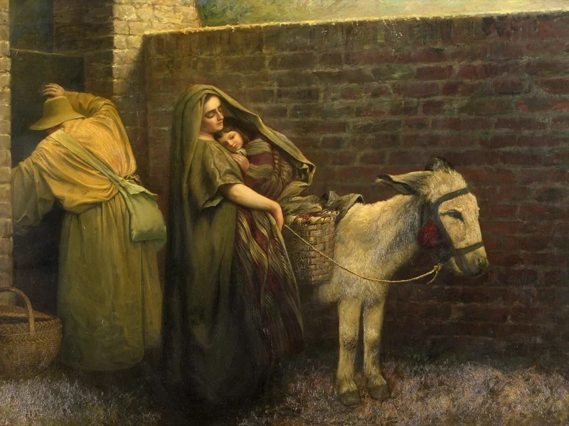 1861-Willy Spatz - La fuga della Sacra Famiglia